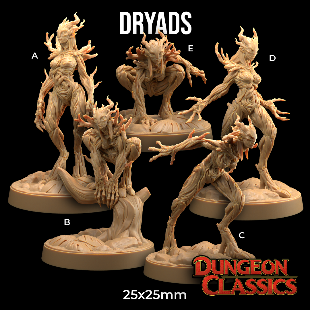 Dryads | PRESUPPORTED | Dungeon Classics